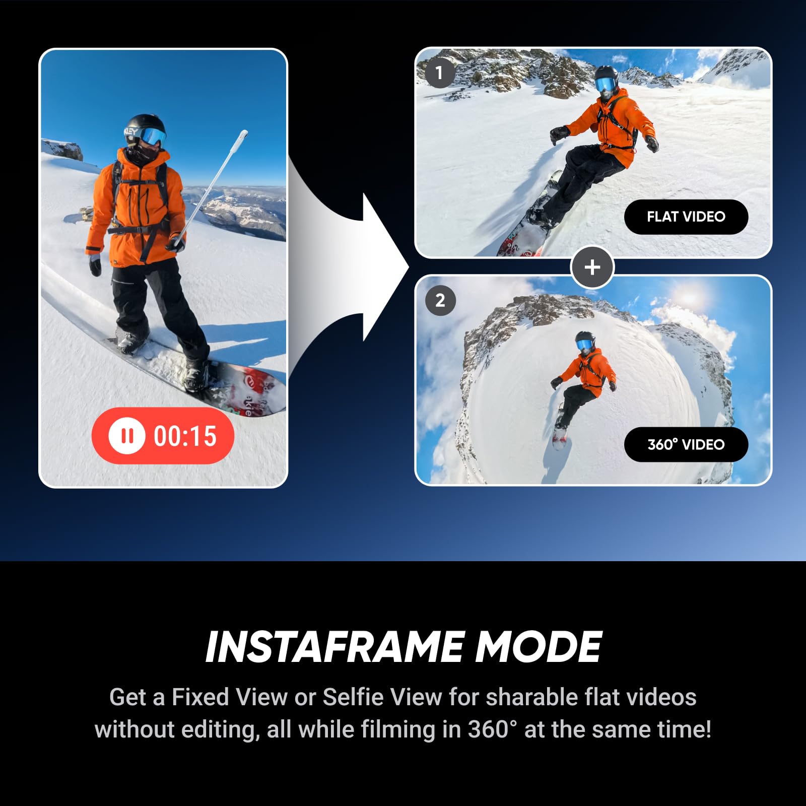 Insta360 X5 Satin White - Waterproof 8K 360° Action Camera, Leading Low Light, Invisible Selfie Stick Effect, Rugged and Replaceable Lens, 3-Hour Battery, Built-in Wind Guard, Stabilization