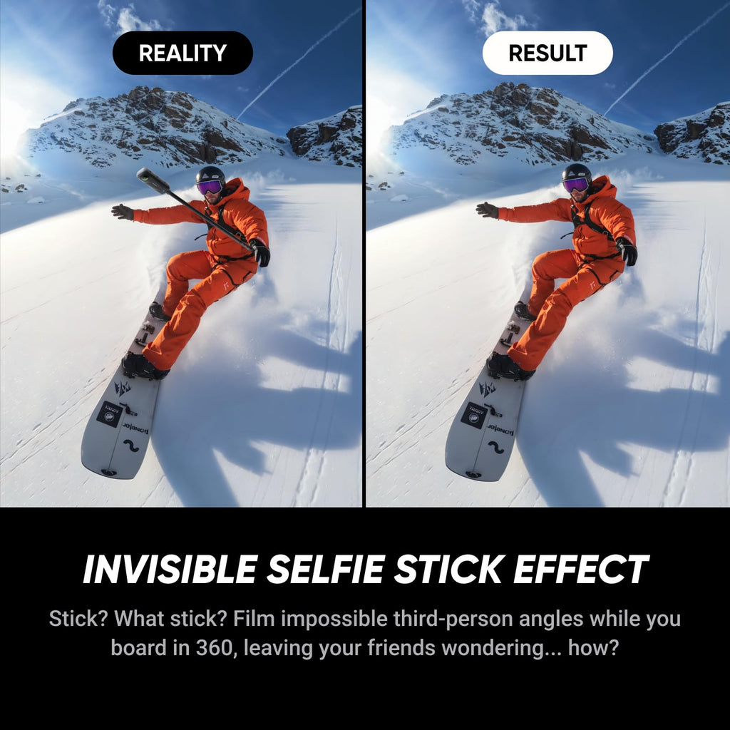 Insta360 X5 Satin White - Waterproof 8K 360° Action Camera, Leading Low Light, Invisible Selfie Stick Effect, Rugged and Replaceable Lens, 3-Hour Battery, Built-in Wind Guard, Stabilization