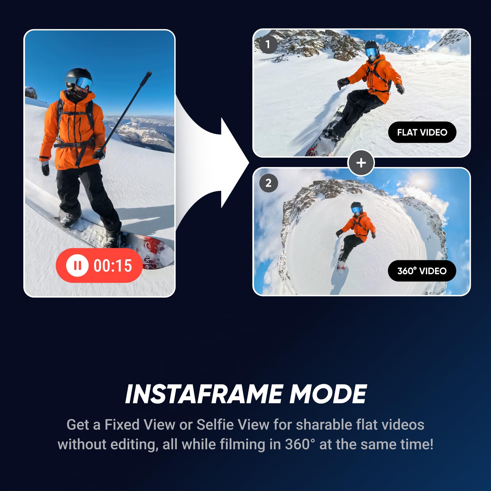 Insta360 X5 Satin White - Waterproof 8K 360° Action Camera, Leading Low Light, Invisible Selfie Stick Effect, Rugged and Replaceable Lens, 3-Hour Battery, Built-in Wind Guard, Stabilization