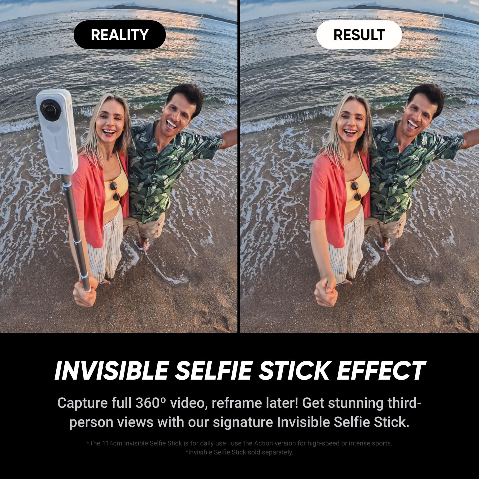 Insta360 X5 Satin White - Waterproof 8K 360° Action Camera, Leading Low Light, Invisible Selfie Stick Effect, Rugged and Replaceable Lens, 3-Hour Battery, Built-in Wind Guard, Stabilization