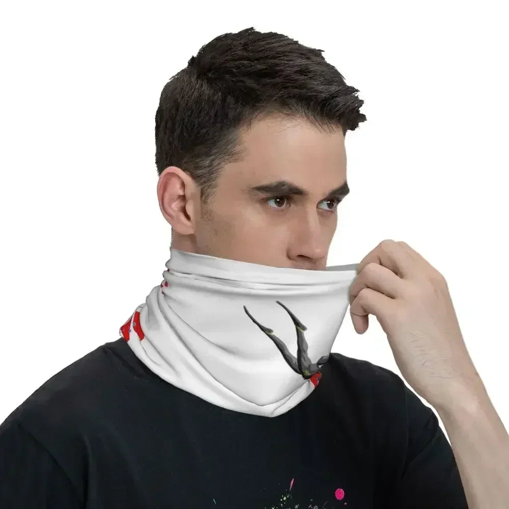 Dive Scuba Diver Bandana Neck Cover Printed Diving Wrap Scarf Multifunctional Face Mask Fishing for Men Women Adult All Season