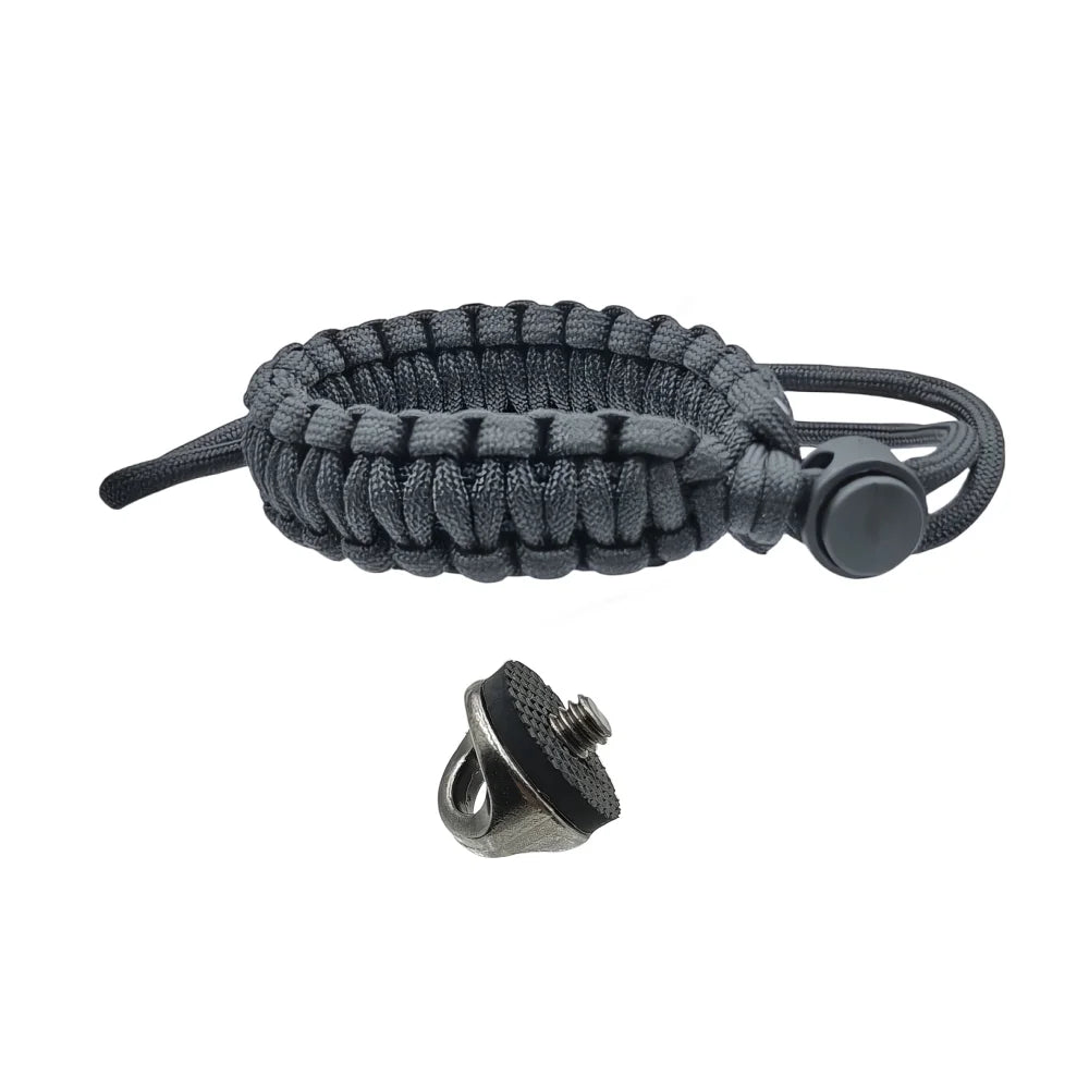 Anti-lost Safety Wrist Strap Adjustable Nylon With 1/4 Metal Screw Base For Insta360 X5/X4 Dji Action 5 4 Pro Camera
