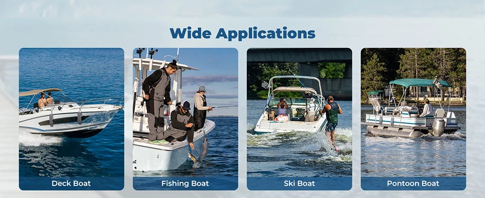 Boat Fenders Bumpers for Docking Upgraded for Bass Pontoon for Jet Ski and Fishing Boats Fender Protection With Ropes