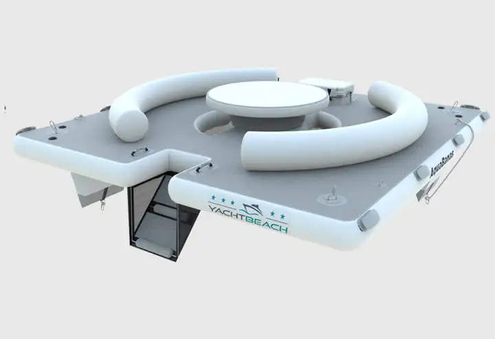 Summer Inflatable Water Park Floating Pier Inflatable Island Ocean/Lake/Pool