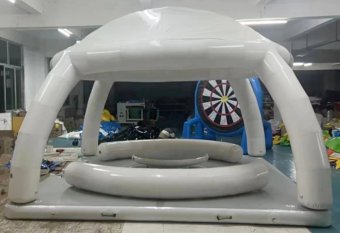 Summer Inflatable Water Park Floating Pier Inflatable Island Ocean/Lake/Pool