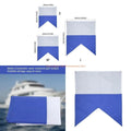 C4DE White And Blue Scubas Diving Dive Boats Flags International Diver Flags Marine Diving Warning Flags Diving Accessory