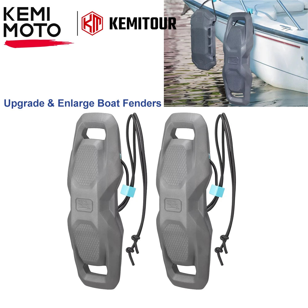 Boat Fenders Bumpers for Docking Upgraded for Bass Pontoon for Jet Ski and Fishing Boats Fender Protection With Ropes