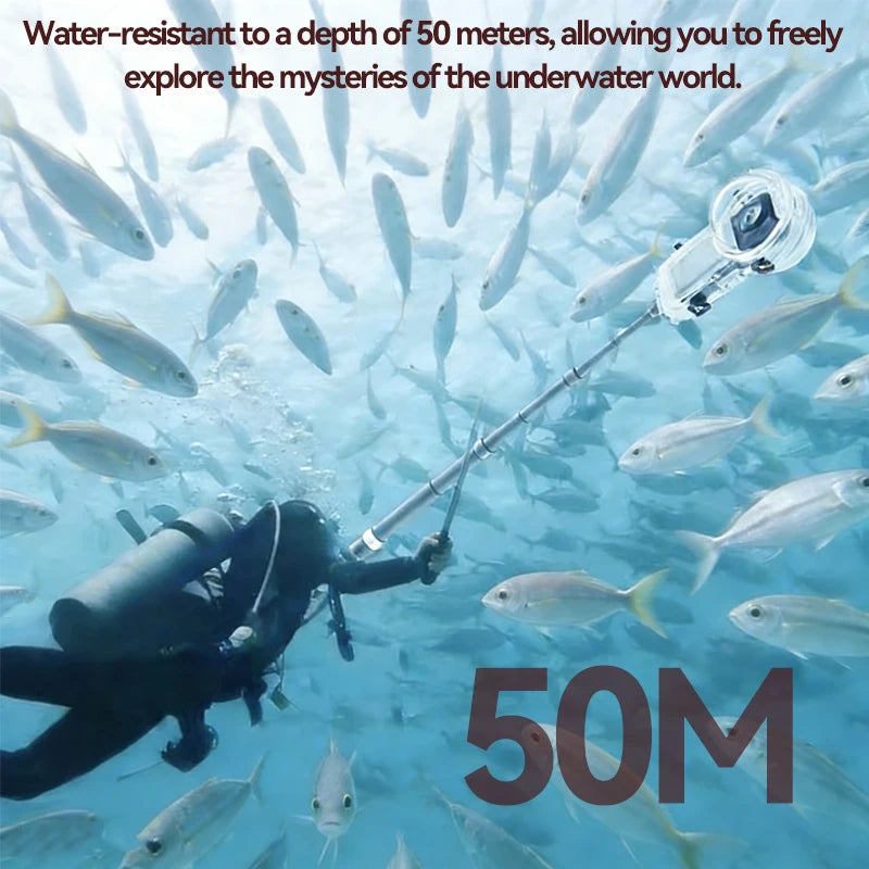 For Insta 360 X5 Invisible Dive Case Pro Waterproof Splash Housing Underwater Dive Protective Shell for Insta360 X5 Accessories