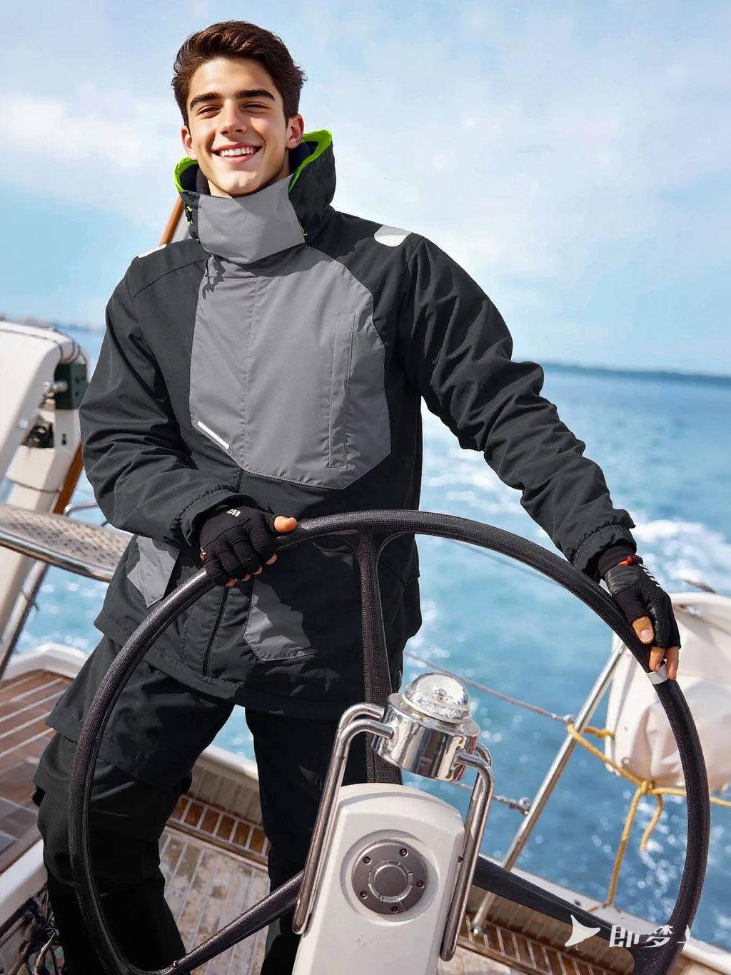 Sailing jacket A windproof, waterproof and multi-functional Marine jacket