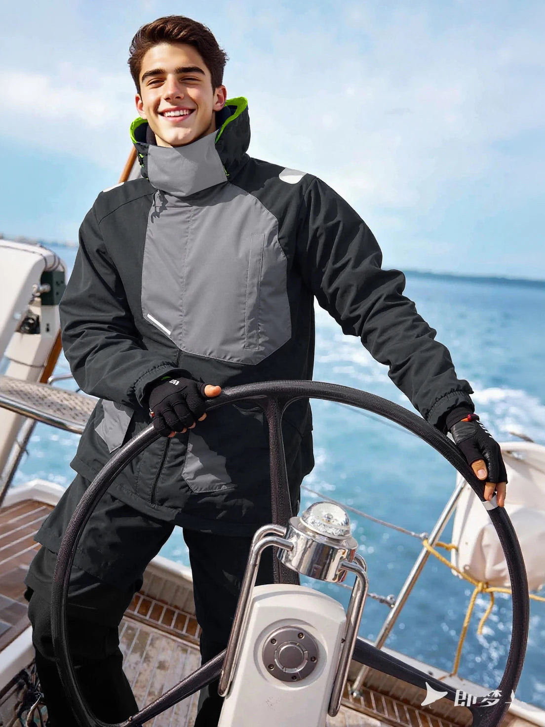 Sailing jacket A windproof, waterproof and multi-functional Marine jacket