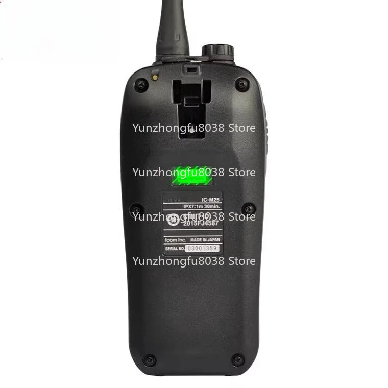 IC-M25 VHF Portable Marine Handheld Two-way Walkie-talkie, 5w Emergency Walkie-talkie with Long Microphone DMR Wireless Radio