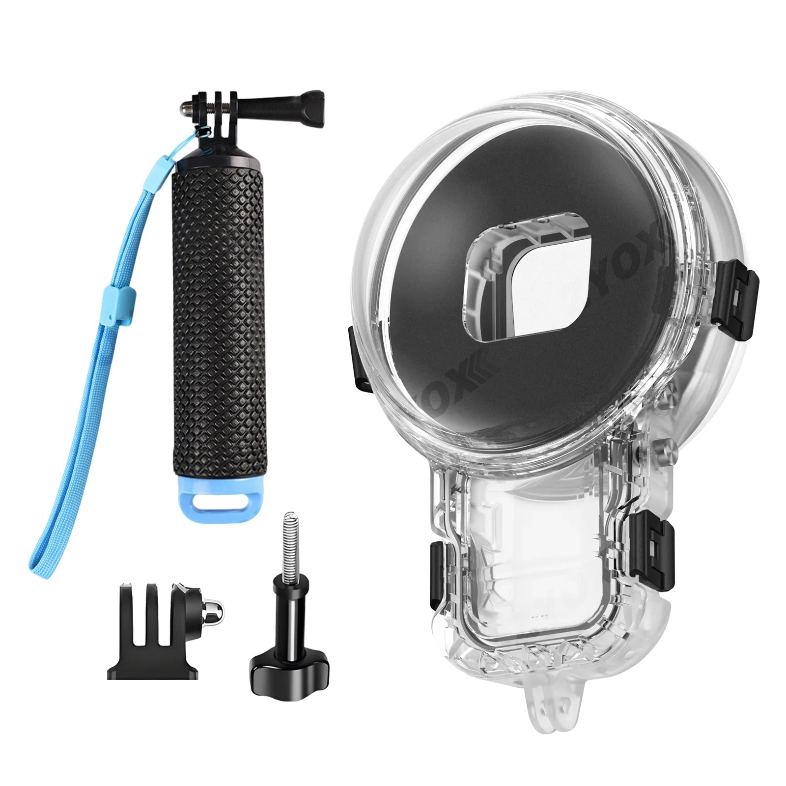 Invisible Dive Case Pro For Insta360 X5, 50M Completely Invisible Design Allows For Seamless 360 Underwater Shots Accessories